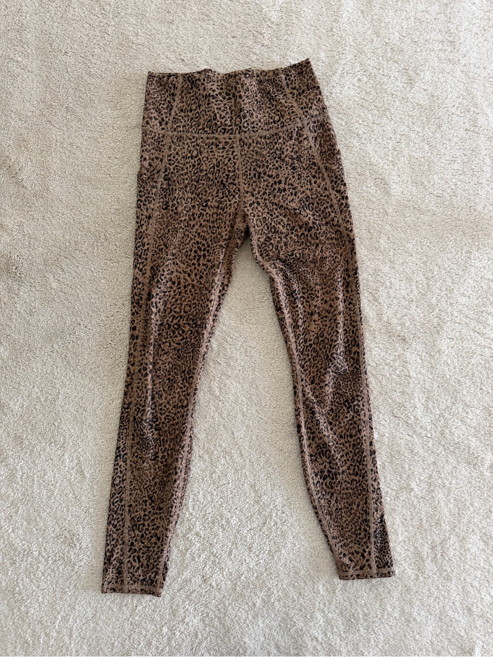 Women’s Fabletics PureLuxe Leopard Print Leggings - Brown